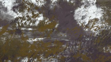 Metin için yeri olan boya lekeleriyle soyut arkaplan