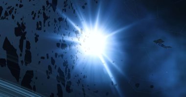 parlaklık ile renkli soyut gökyüzü arka plan