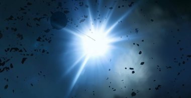 Soyut alan koyu arka plan  