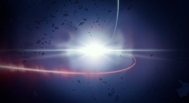 Soyut alan koyu arka plan  