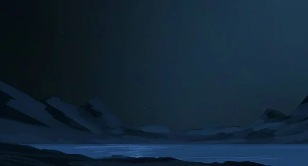 Темний Простір Абстрактні Шпалери Блиском — стокове фото