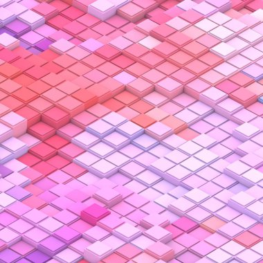 3 boyutlu illüstrasyon. Web modern fon. Renkli desen. Soyut geometrik şekiller. arkaplan.