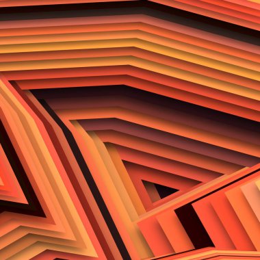 3 boyutlu illüstrasyon. Web modern fon. Renkli desen. Soyut geometrik şekiller. arkaplan.