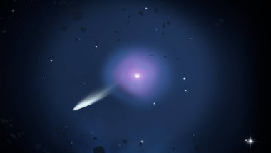 parlaklık ile renkli soyut gökyüzü arka plan