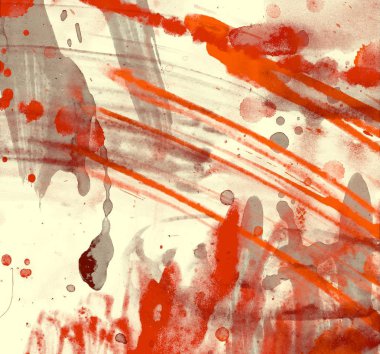 Metin için yeri olan boya lekeleriyle soyut arkaplan