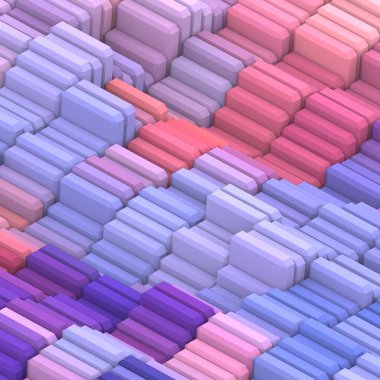 3 boyutlu illüstrasyon. Web modern fon. Renkli desen. Soyut geometrik şekiller. arkaplan.