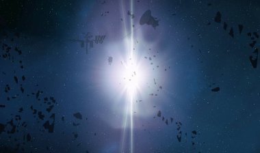 kozmos astronomi arka plan, evren