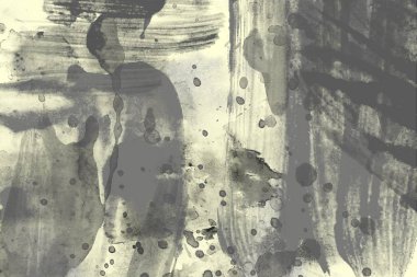 grunge zemin üzerinde soyut suluboya fırça darbeleri