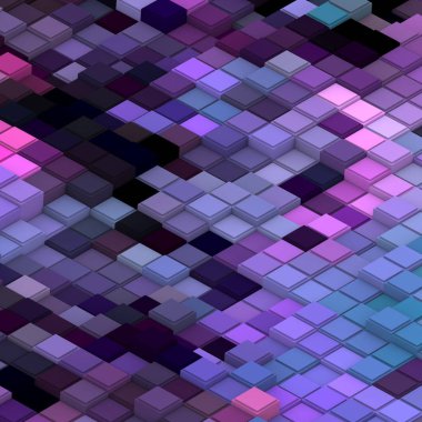 3 boyutlu illüstrasyon. Web modern fon. Renkli desen. Soyut geometrik şekiller. arkaplan.