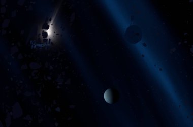 Soyut alan koyu arka plan  