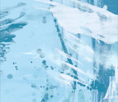 grunge zemin üzerinde soyut suluboya fırça darbeleri