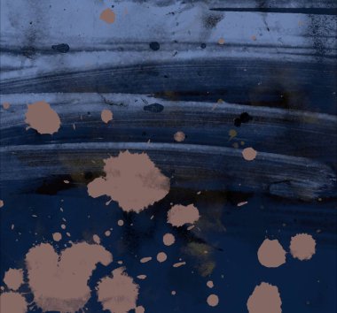 grunge zemin üzerinde soyut suluboya fırça darbeleri