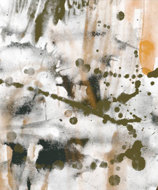 grunge zemin üzerinde soyut suluboya fırça darbeleri
