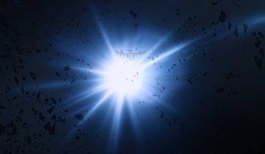 parlaklık ile renkli soyut gökyüzü arka plan