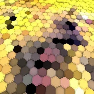 3 boyutlu illüstrasyon. Web modern fon. Renkli desen. Soyut geometrik şekiller. arkaplan.