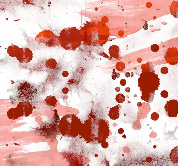 Absztrakt Akvarell Foltok Grunge Háttérben — Stock Fotó