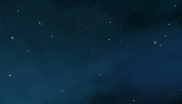 Universum Fyllt Med Stjärnor Och Gas Långt Avlägset Kosmos Illustration — Stockfoto