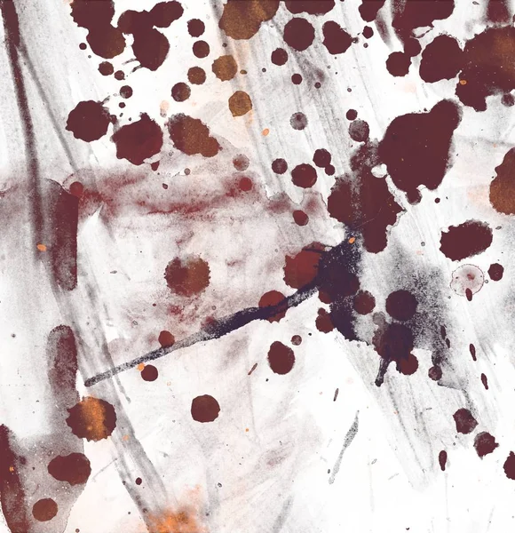 Abstrakt Akvarell Penseldrag Grunge Bakgrund — Stockfoto