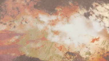 Metin için yeri olan boya lekeleriyle soyut arkaplan