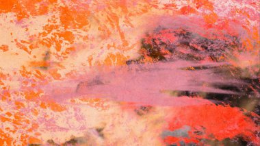 Metin için yeri olan boya lekeleriyle soyut arkaplan