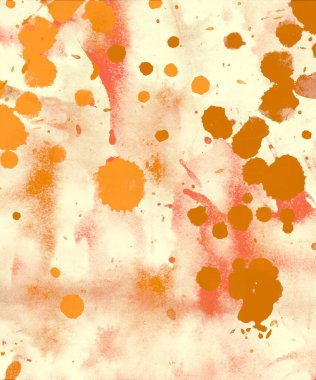 soyut suluboya lekeleri ve boya fırçaları, grunge deseni