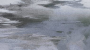 Metin için yeri olan boya lekeleriyle soyut arkaplan