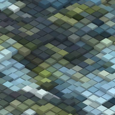 3 boyutlu illüstrasyon. Web modern fon. Renkli desen. Soyut geometrik şekiller. arkaplan.