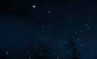 Derin uzay yıldız alanı. Evren yıldızlarla ve gazla dolu. çok uzak bir evren çizimi. 