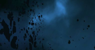 Soyut alan koyu arka plan  