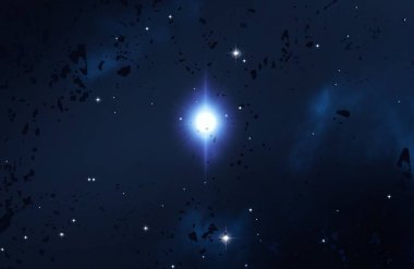 parlaklık ile renkli soyut gökyüzü arka plan