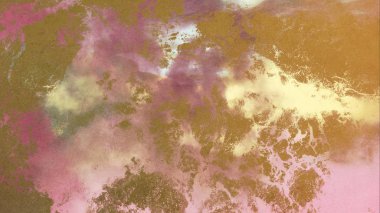 Metin için yeri olan boya lekeleriyle soyut arkaplan