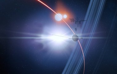 Soyut alan koyu arka plan  