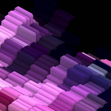 3 boyutlu illüstrasyon. Web modern fon. Renkli desen. Soyut geometrik şekiller. arkaplan.