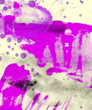 soyut suluboya fırça darbeleri ile grunge arka plan