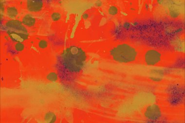 soyut suluboya fırça darbeleri ile grunge arka plan