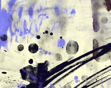 soyut suluboya fırça darbeleri ile grunge arka plan