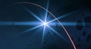 parlaklık ile renkli soyut gökyüzü arka plan