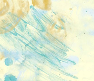 suluboya fırça darbeleri ile soyut grunge arka plan