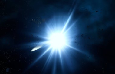 Soyut alan koyu arka plan  