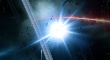 parlaklık ile renkli soyut gökyüzü arka plan