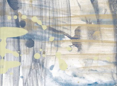 soyut suluboya lekeleri ve boya fırçaları, grunge deseni