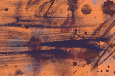 Metin için yeri olan boya lekeleriyle soyut arkaplan