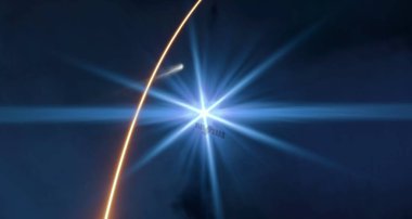 parlaklık ile renkli soyut gökyüzü arka plan