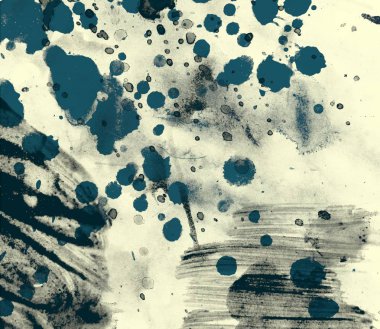 boya fırça darbeleri ile grunge soyut arka plan