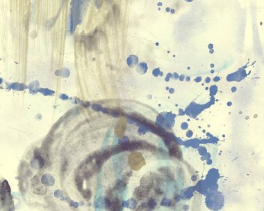 boya fırça darbeleri ile grunge soyut arka plan