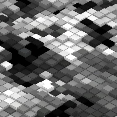 3 boyutlu illüstrasyon. Web modern fon. Renkli desen. Soyut geometrik şekiller. arkaplan.