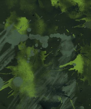 Metin için yeri olan boya lekeleriyle soyut arkaplan