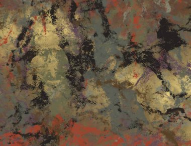 metin için alan ile arka planda soyut renkli lekeler