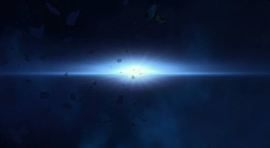 Soyut alan koyu arka plan  