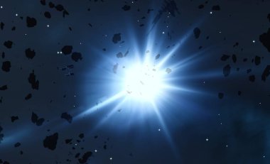 Soyut alan koyu arka plan  